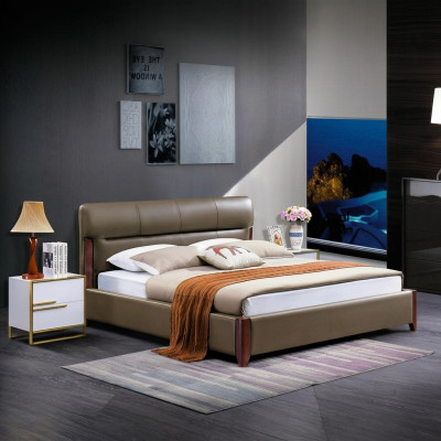Lit double lit moderne lit lit de mariage Design de luxe lits modernes style moderne