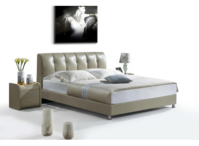 Textile de lit 2x Table de chevet 3 pcs. Ensemble de luxe pour chambre à coucher Mobilier de lit moderne Lits neufs