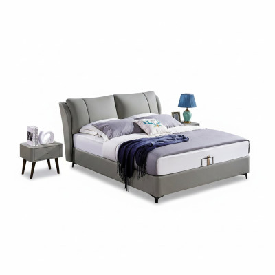 Lit double classique lit lit lit de mariage design décoratif lits de luxe style moderne nouveau