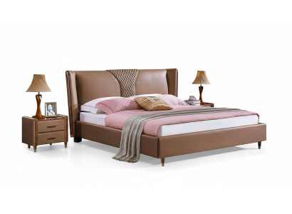 Linge de lit 2x Table de chevet 3 pièces. Ensemble de meubles de chambre à coucher Lits modernes de luxe