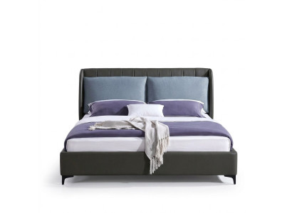 Lit double Chambre Lits Luxe Taupe Lit double Hôtel Ameublement Boue