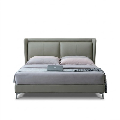 Design de literie de luxe Lit double Mariage Hôtel Chambre de repos Textile