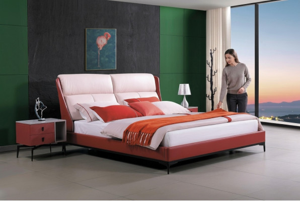 Lit Lits Hôtel de luxe Lit double Lit classique Cadre de lit Mobilier d'hôtel