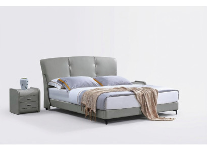 Chambre de luxe Lit Lits classiques Meubles Mobilier moderne Cadre de lit Beige
