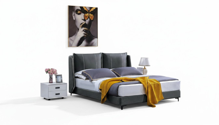 Lit double Chambre Lits Luxe Lit double Beige Mobilier Hôtel Aménagement Mobilier