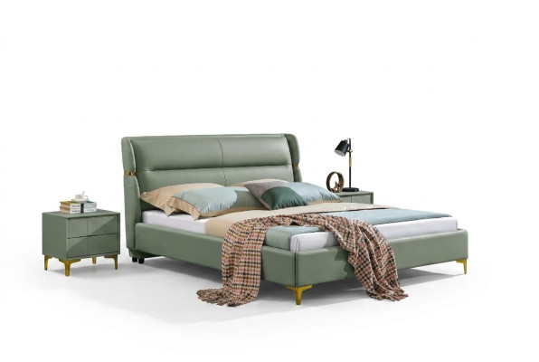 Mobilier de chambre de luxe avec 2 tables de chevet Ensemble de lits Mobilier d'hôtel 3 pièces.