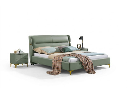Mobilier de chambre de luxe avec 2 tables de chevet Ensemble de lits Mobilier d'hôtel 3 pièces.