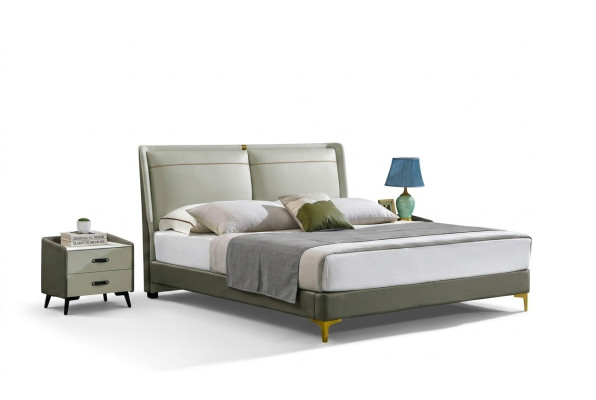 Chambre 3 pièces. Ensemble lit 2x Table de chevet Console Lits Doubles Hôtel