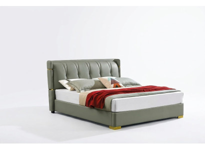 Lit design 2x Table de chevet 3 pièces. Ensemble de chambre à coucher de luxe complet neuf