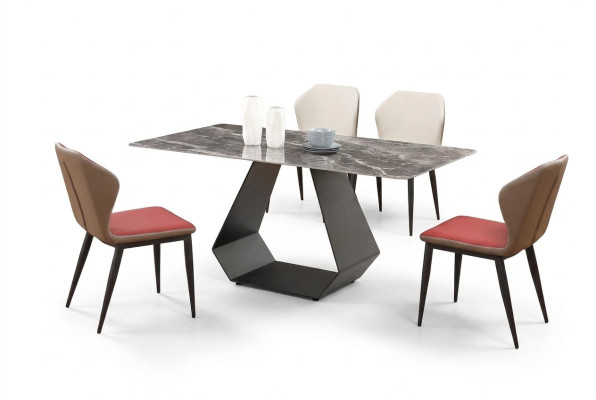 Ensemble complet Table à manger 4x Chaises Salle à manger Ensemble de tables de groupe de table Ess
