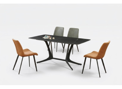 Designer Dining table Table Dining room Deco Living room Design Tables 180x90cm  Designer Table à manger Table Salle à manger Déco Salon Design Tables 180x90cm