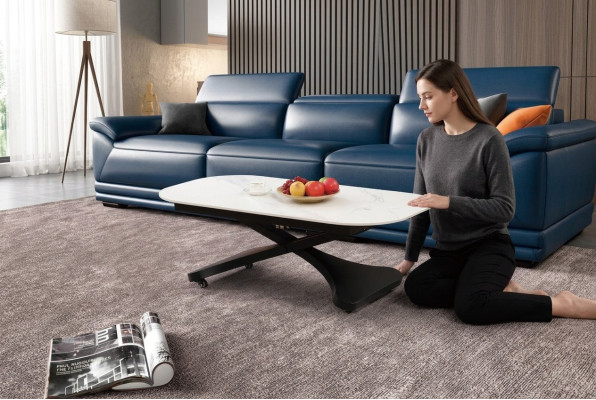 Table basse Tables de design Tables de colonnes Mobilier de luxe pour le salon 140x80