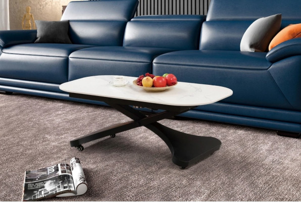 Table basse Tables de design Tables de colonnes Mobilier de luxe pour le salon 140x80