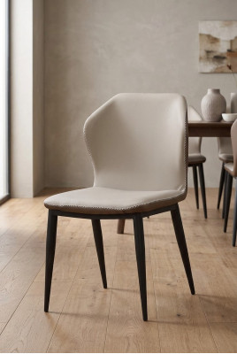 Chaise de designer Fauteuil de luxe Chaises rembourrées 1 x Fauteuil Salon Salle à manger