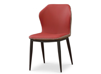 Chaise 1x Design de luxe Conception de revêtement de siège de chaises Bureau de salle à manger en bois neuf.
