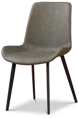 Chaise de fauteuil moderne 1x Chaise à manger TV Siège Chaise rembourrée Club Lounge