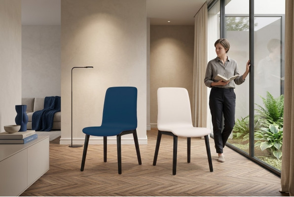 Chaise de salle à manger de luxe Fauteuils rembourrés pour salon Fauteuil TV 1x Fauteuil Luxe