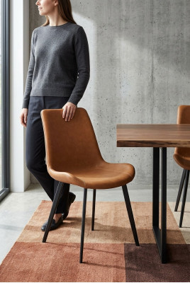 Chaise de salle à manger moderne pour fauteuil télévision salon décoratif siège chaise rembourrée neuf