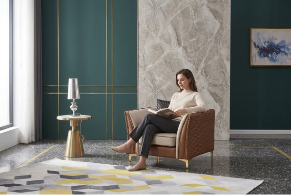 Fauteuil Club Lounge, fauteuil design Lehn, fauteuil rembourré, sofa 1 place TV, neuf.