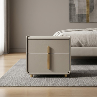 Conception Table de nuit Console décorative Métal Tables Consoles brillantes Chambre à coucher