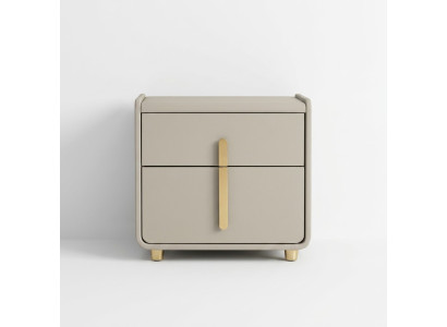 Conception Table de nuit Console décorative Métal Tables Consoles brillantes Chambre à coucher