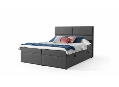 Lit designer Chesterfield Textile Lits d'hôtel Chambre double de luxe 180x200