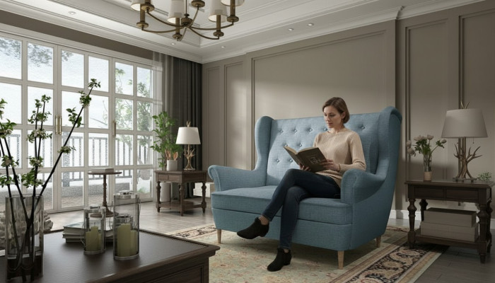 Tabouret Chesterfield Deux places Canapé 2 places Canapé en velours Rembourrage Canapés