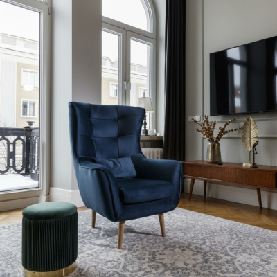 Fauteuil Club Lounge, designer, fauteuil inclinable, canapé, 1 place, TV, nouveau, textile