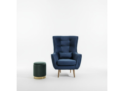 Fauteuil Club Lounge, designer, fauteuil inclinable, canapé, 1 place, TV, nouveau, textile