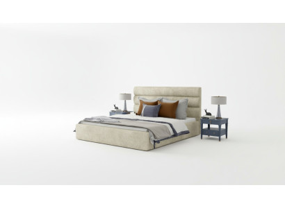 Lit de designer Lit rembourré Lit de mariage Lit royal Lits double Chambre à coucher nouveau