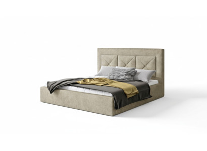 Classique lit moderne Style double lits d'hôtel en bois 220x220 Chambre nouvelle
