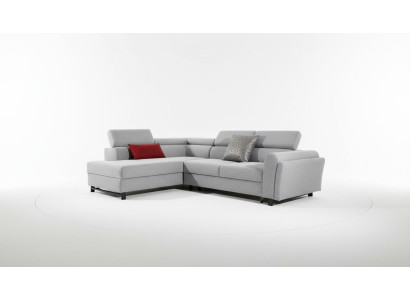Paysage vivant Canapé d'angle en L Fauteuil Ensemble Suite Canapé moderne Siège textile Coin