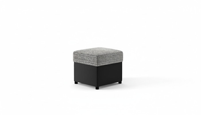 Design rembourrage Tabouret Design Repose-pieds Ottomane Siège Textile Chaise longue