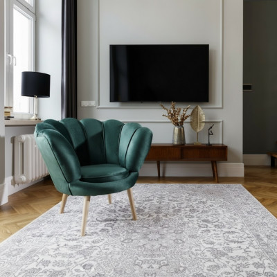 Fauteuil de club Fauteuil de salon Canapé Rembourrage Une place Détente TV Vert