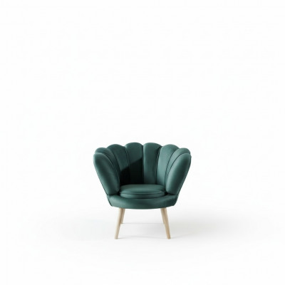 Fauteuil de club Fauteuil de salon Canapé Rembourrage Une place Détente TV Vert