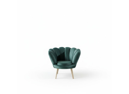 Fauteuil de club Fauteuil de salon Canapé Rembourrage Une place Détente TV Vert