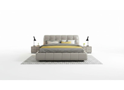 Lit Lits Lit double Chambre Mari Rembourrage Lit Lits doubles 180x200cm nouveau