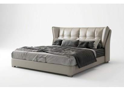 Chambre grise Lits Rembourrage Lit Chesterfield Mobilier Italien