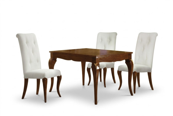 Table à manger Table extensible Tables en bois Design moderne Salle à manger Meubles de luxe