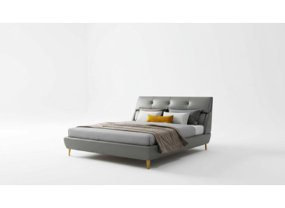 Chambre Hôtel Lits Lit double Design Lits en cuir 180x200cm