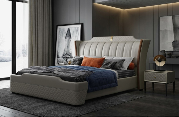 Meubles de style italien Lit design moderne cadre de chambre