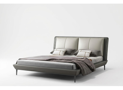 Lit de chambre Lit double Lit de jeunesse Lit en tissu Cadre de lit