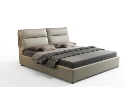 Lit design Chambre Textile Cuir Rembourrage Moderne Lits 180x200cm
