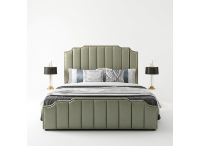Chambre Lit de Luxe Design Lits 180x200cm Double Mobilier Hôtel Ameublement