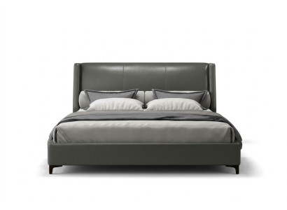 Design de matelas de lit en tissu de luxe pour les lits doubles de mariage de 180x200cm en métal pour les chambres à coucher.