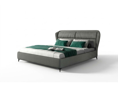 Lits Classiques Lit rembourré de luxe Design de chambre Double Lits 180x200cm