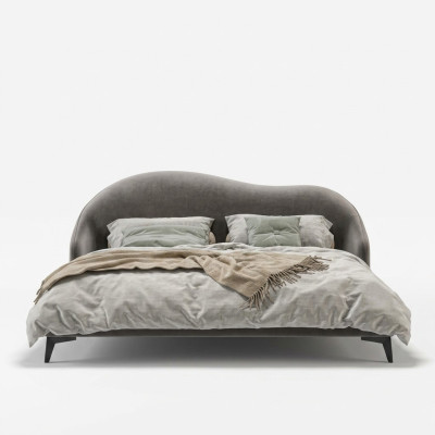 Meubles de chambre italiens Lit double Rembourrage Design Lits