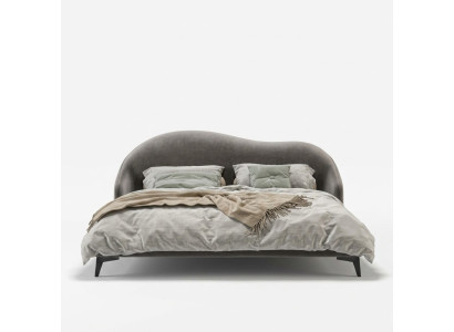 Meubles de chambre italiens Lit double Rembourrage Design Lits