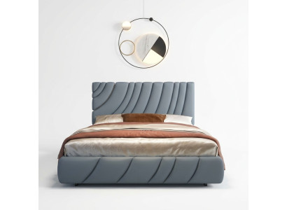 Conception de la literie de lit Hôtel Double de luxe Luxe Chambre de sommeil luxueuse