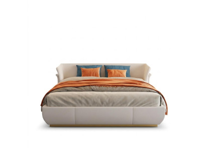 Lit double design lits doubles Hôtel moderne lit double cuir 180x200cm